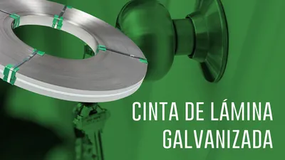 Cinta de lámina galvanizada