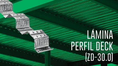 Lámina perfil deck (ZD-30.0)