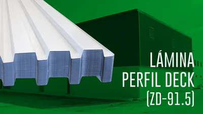 Lámina perfil deck (ZD-91.5)