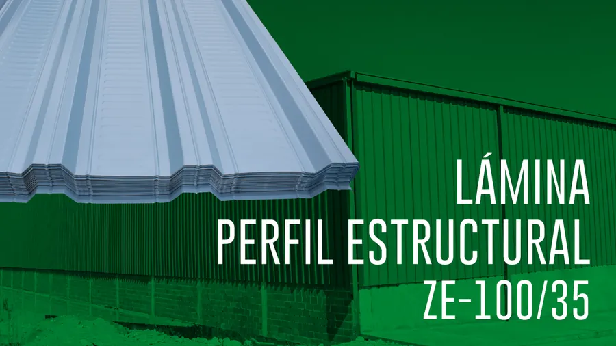 Lámina perfil estructural