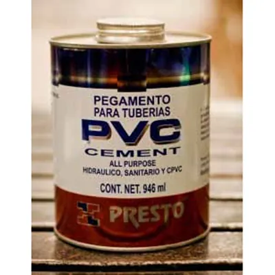 Pegamento PVC Marca Presto
