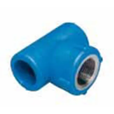 TEE con Inserto Central Hembra