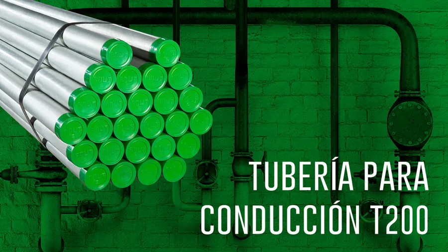 Tubería para conducción T200