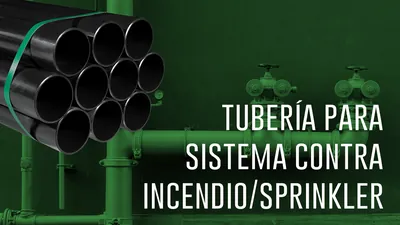 Tubería para sistema contra incendio / sprinkler
